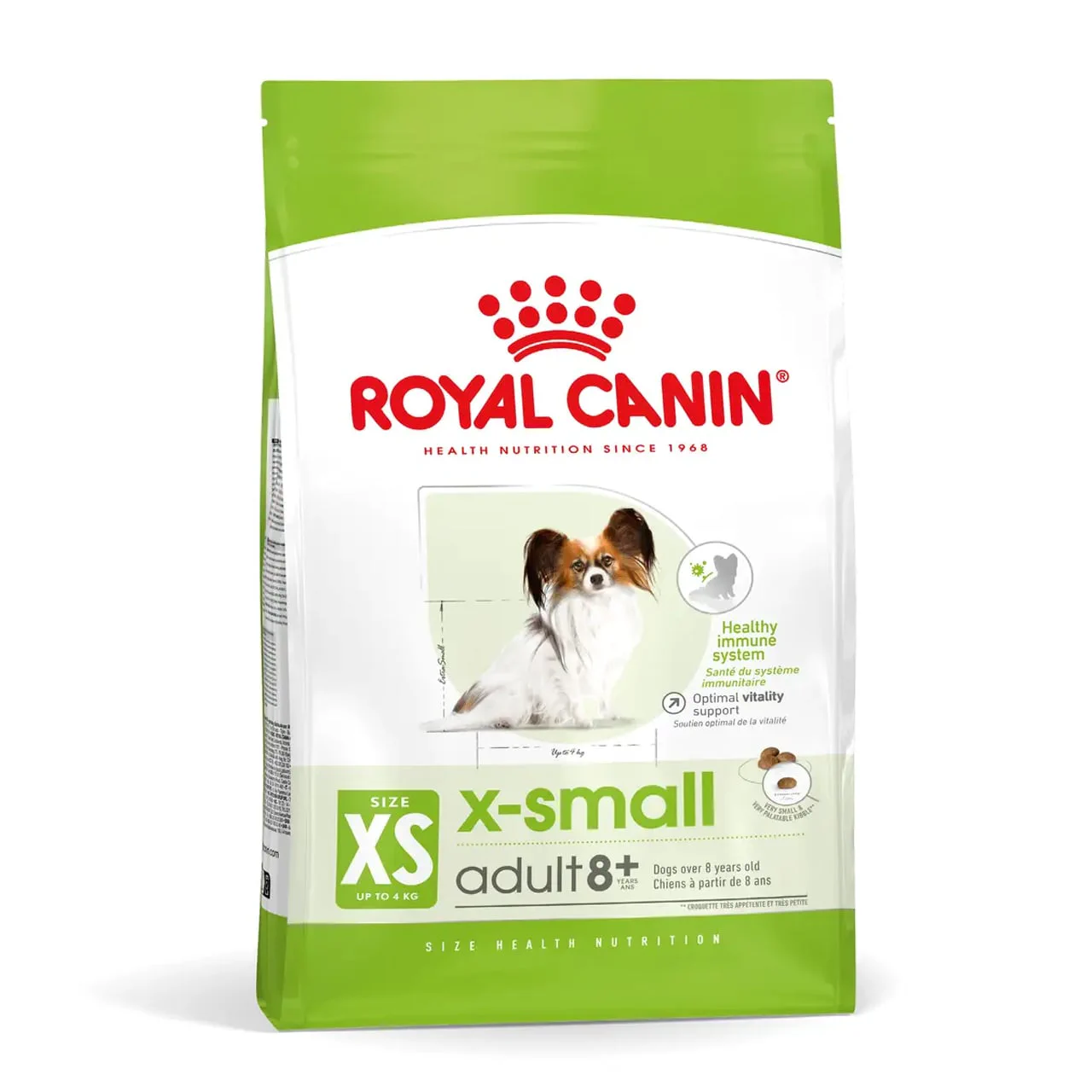 Олена Сухий корм для дорослих собак мініатюрних порід Royal Canin X-Small Adult 8+, 3 кг (10040300) photo