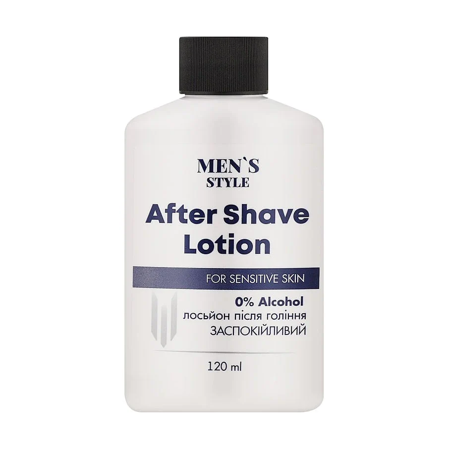Світлана Чоловічий заспокійливий лосьйон після гоління Aromat Men's Style After Shave Lotion для чутливої шкіри, 120 мл photo
