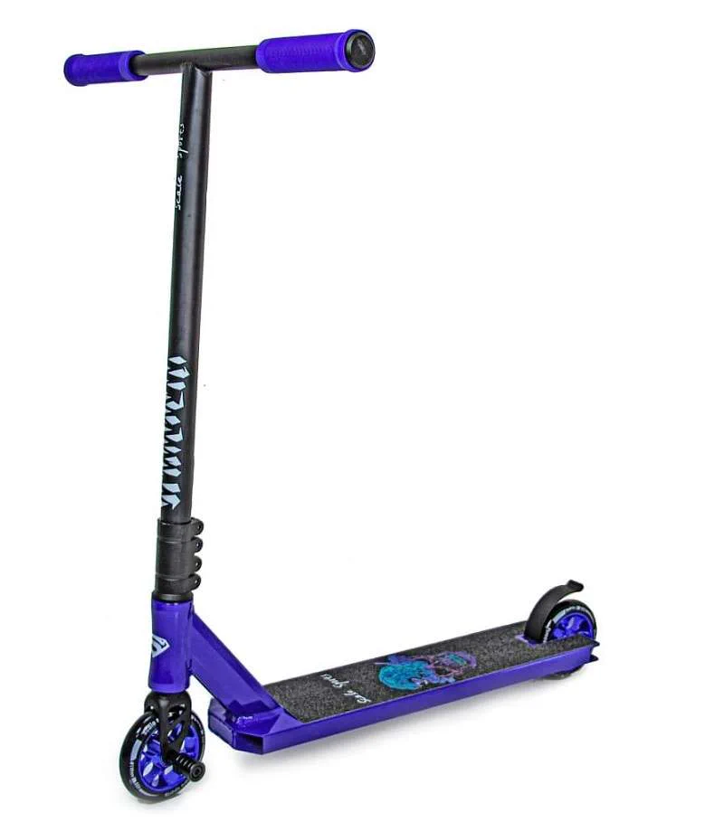 даня Труковий самокат Scale Sports Leopard and Skull. Dark Blue (158825427) (1229543) photo