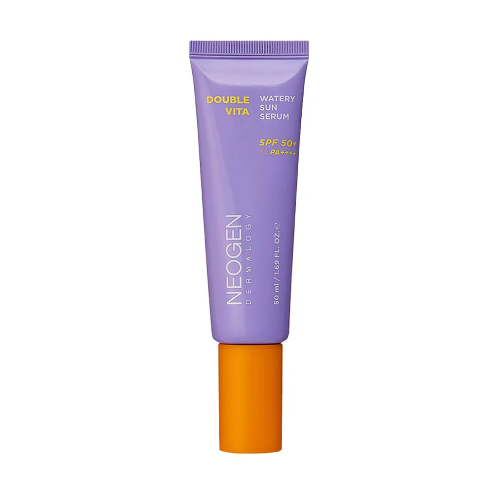 Ольга Сонцезахисна сироватка для обличчя Neogen Dermalogy Double Vita Watery Sun Serum, SPF 50+ PA++++, 50 мл photo