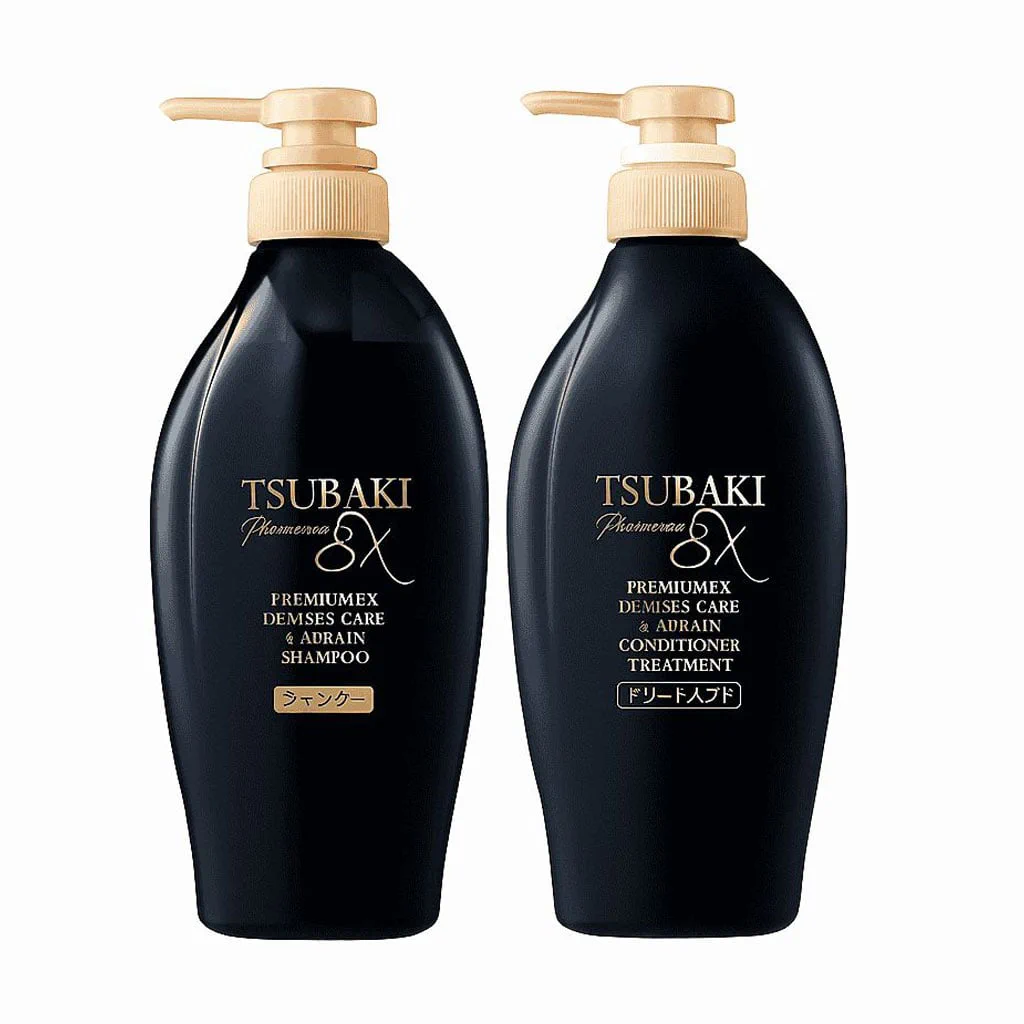Анна Набор по уходу и восстановлению поврежденных волос Shiseido Tsubaki Premium EX Damage Care & Repair Kit (шампунь, 400 мл + кондиционер, 400 мл) photo