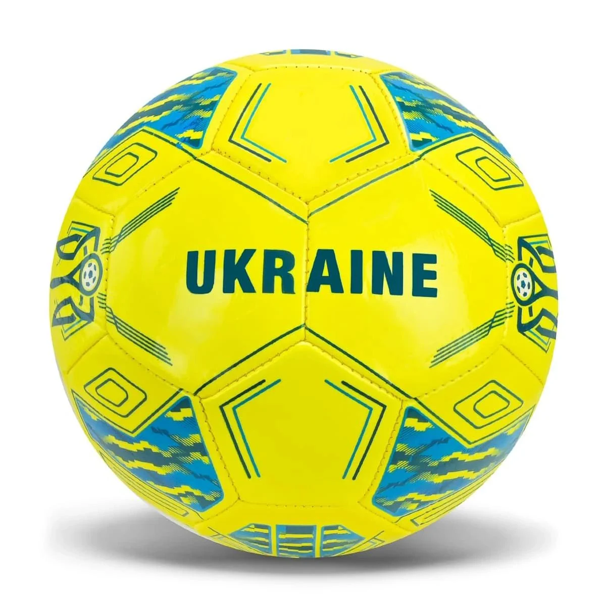 Анна Мяч футбольный Shantou Jinxing Ukraine No 5, от 3 лет, 280 г (FU2581) photo