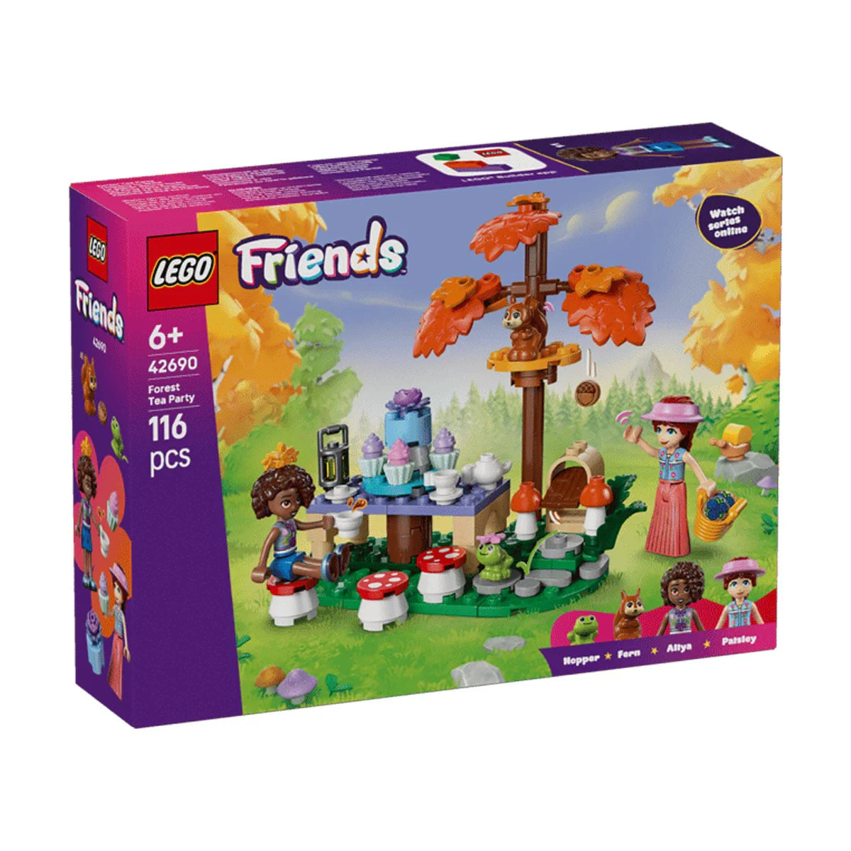 Альбіна Конструктор LEGO Friends Чаювання в лісі, 116 деталей, від 6 років (42690) photo