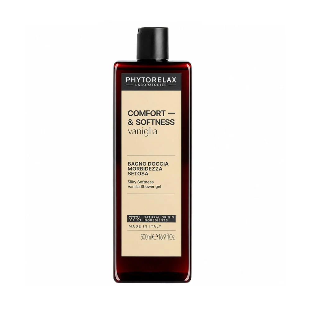 Мирослава П. Гель для душа Phytorelax Laboratories Comfort & Sofness Vanilla Shower Gel Ваниль, 500 мл photo