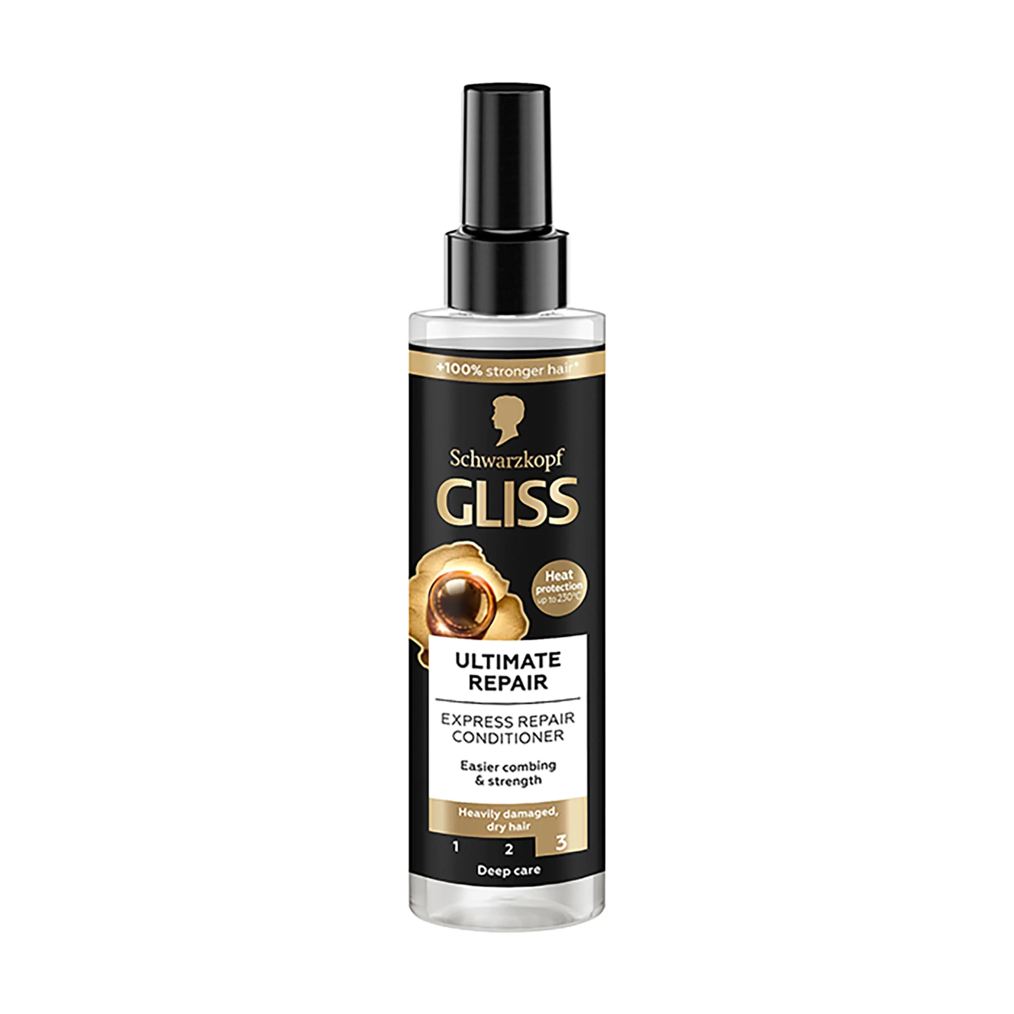 Вікторія К. Експрес-кондиціонер Gliss Ultimate Repair, для сильно пошкодженого і сухого волосся, 200 мл photo
