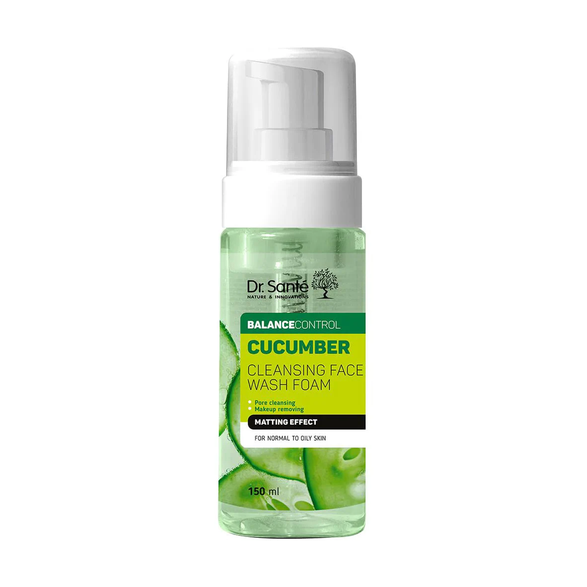 Оксана Пінка для вмивання Dr.Sante Cucumber Balance Control, 150 мл photo