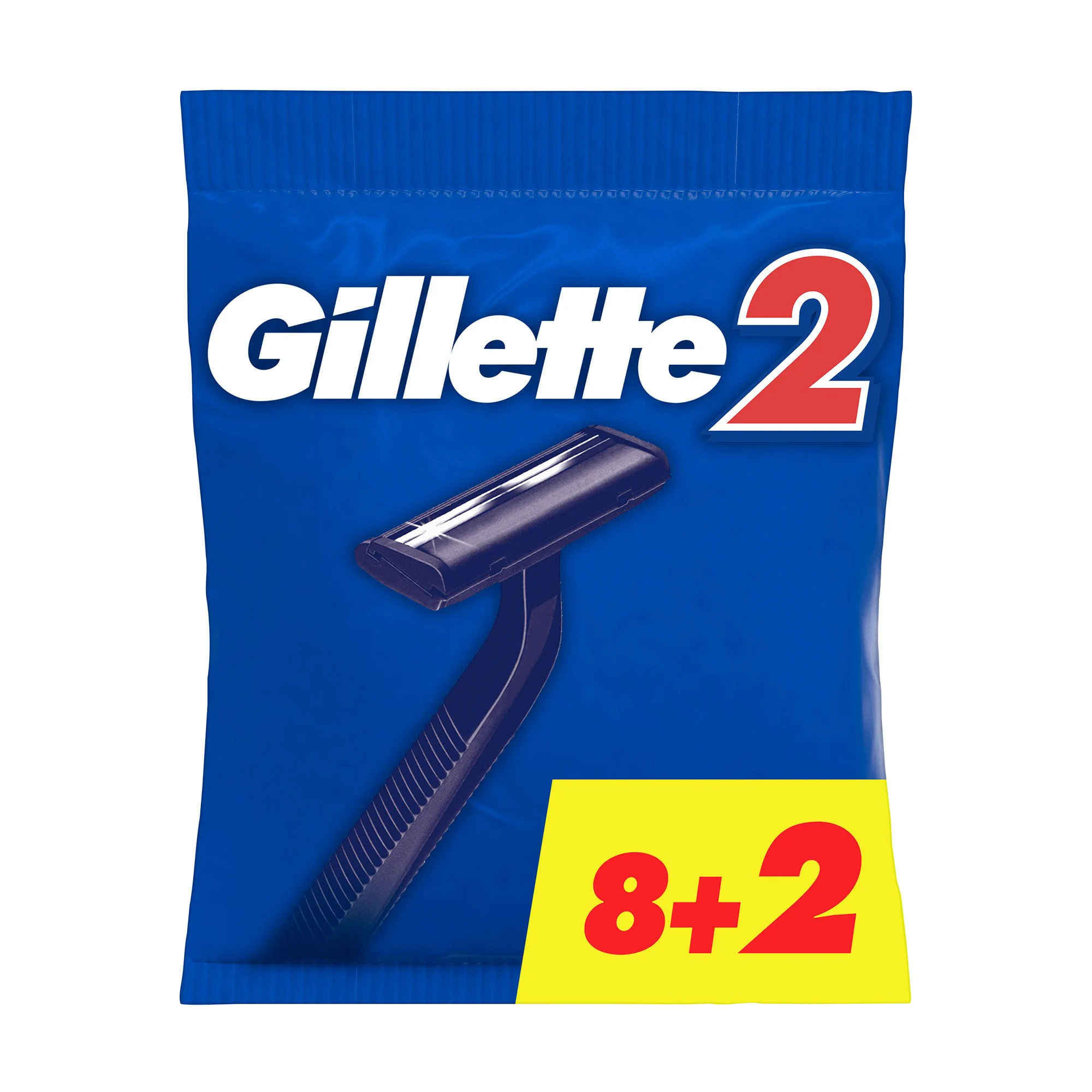 Людмила Одноразовые станки для бритья мужские (бритвы) Gillette 2, 10 шт photo