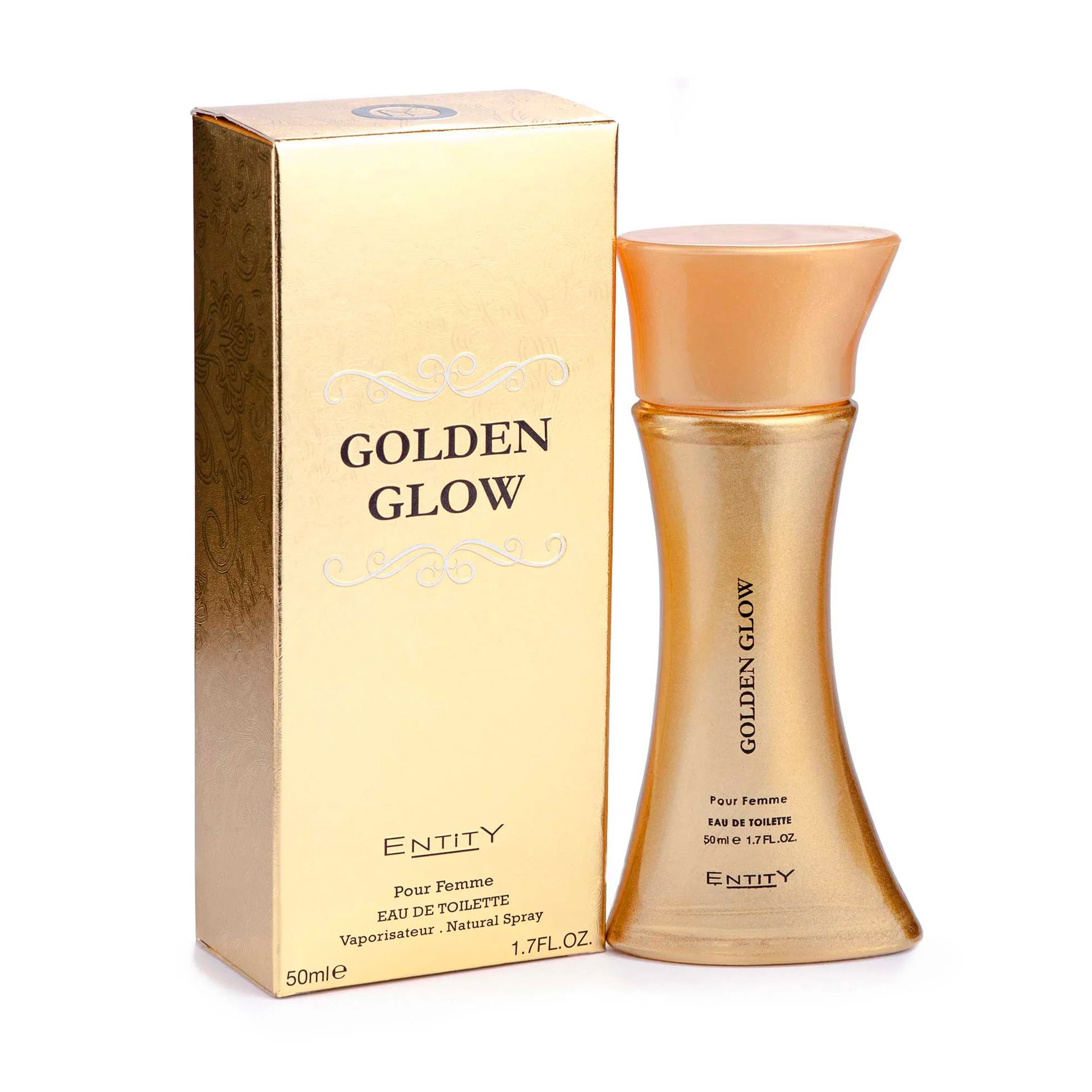 Элина Туалетная вода ENTITY GOLDEN GLOW женская 50мл photo