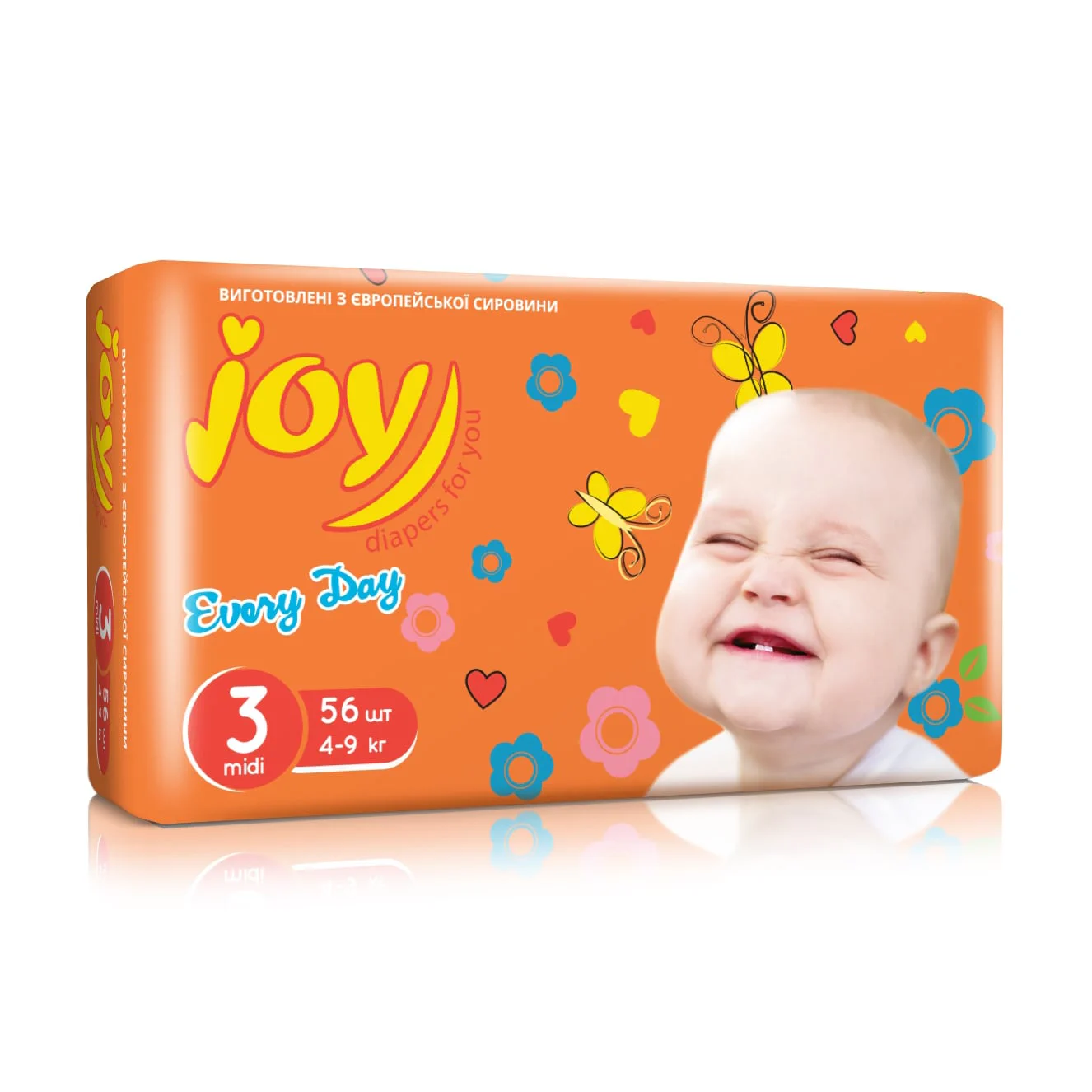 Аліна Подгузники Joy Every Day размер 3 (4-9 кг), 56 шт photo