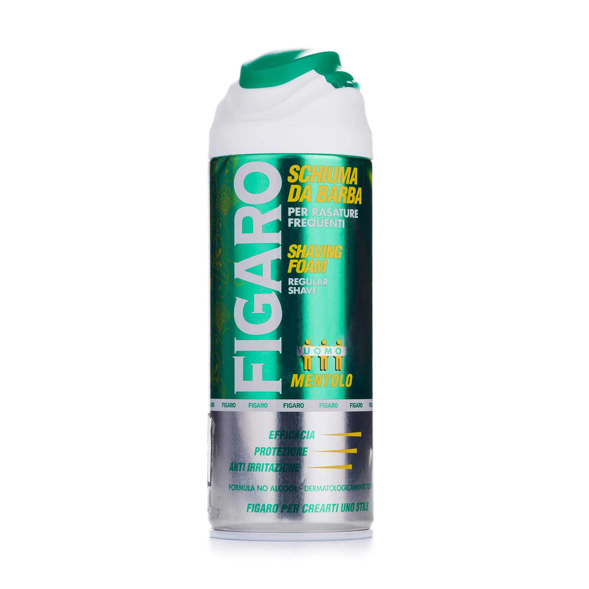 Ирина З. Мужская пена для бритья Figaro Shaving Foam с ментолом, 400 мл photo