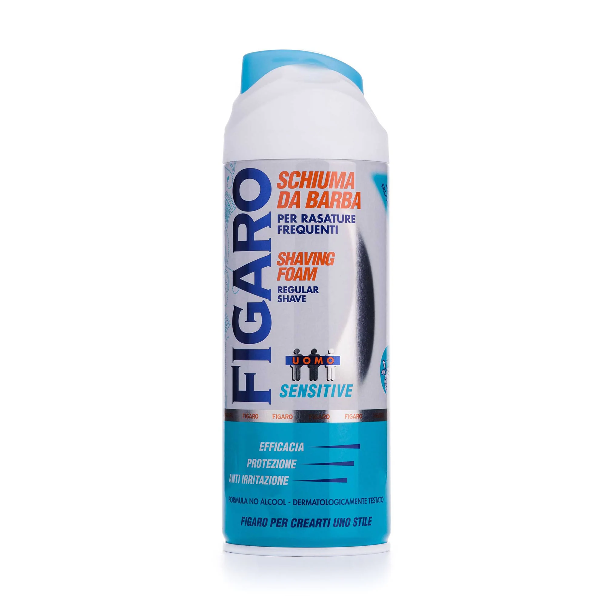 Олена Пена для бритья Figaro Shaving Foam Sensitive, 400 мл photo