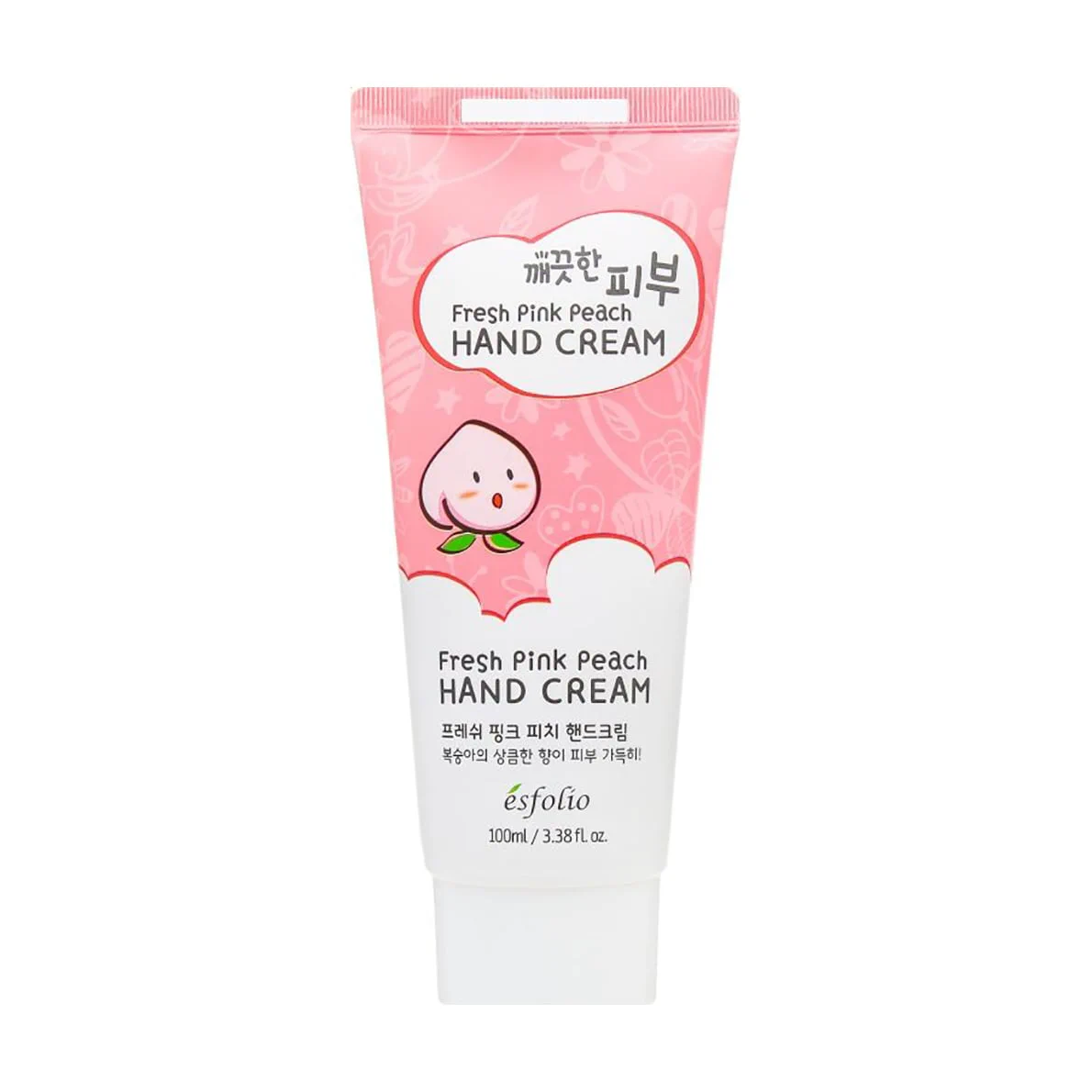 Анастасия Н. Крем для рук Esfolio Pure Skin Fresh Pink Peach Hand Cream с экстрактом розового персика, 100 мл photo