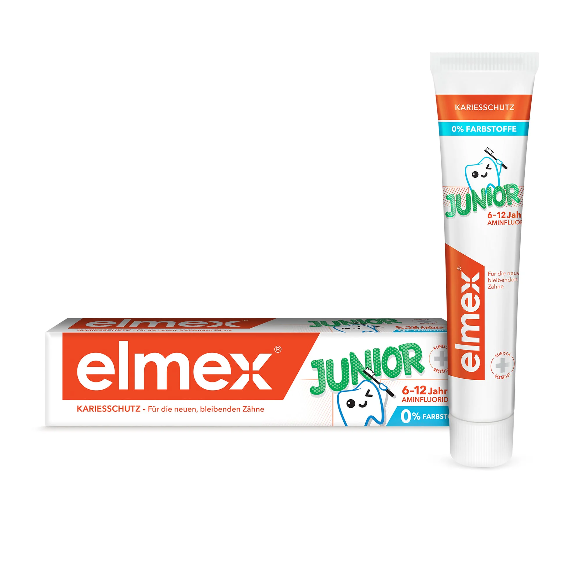 Галина Д. Дитяча зубна паста Elmex Junior Toothpaste, від 6 до 12 років, від карієсу, 75 мл photo
