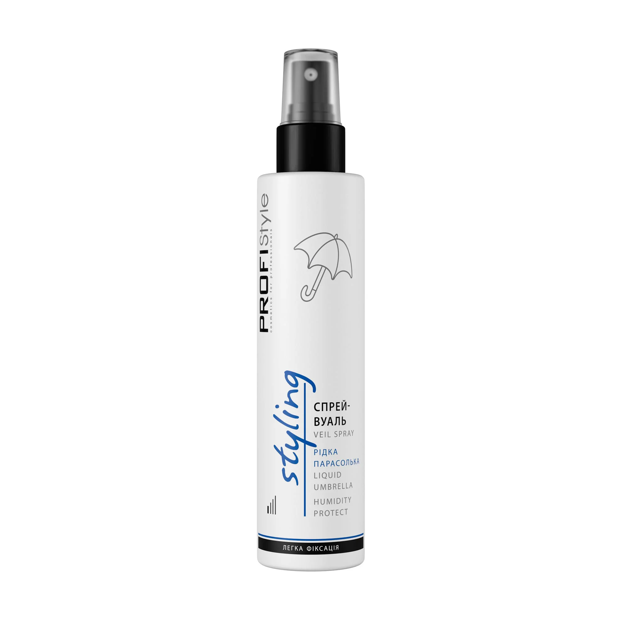 Оксана Спрей-вуаль для волос Profi Style Styling Veil Spray Жидкий зонтик, легкая фиксация, 150 мл photo