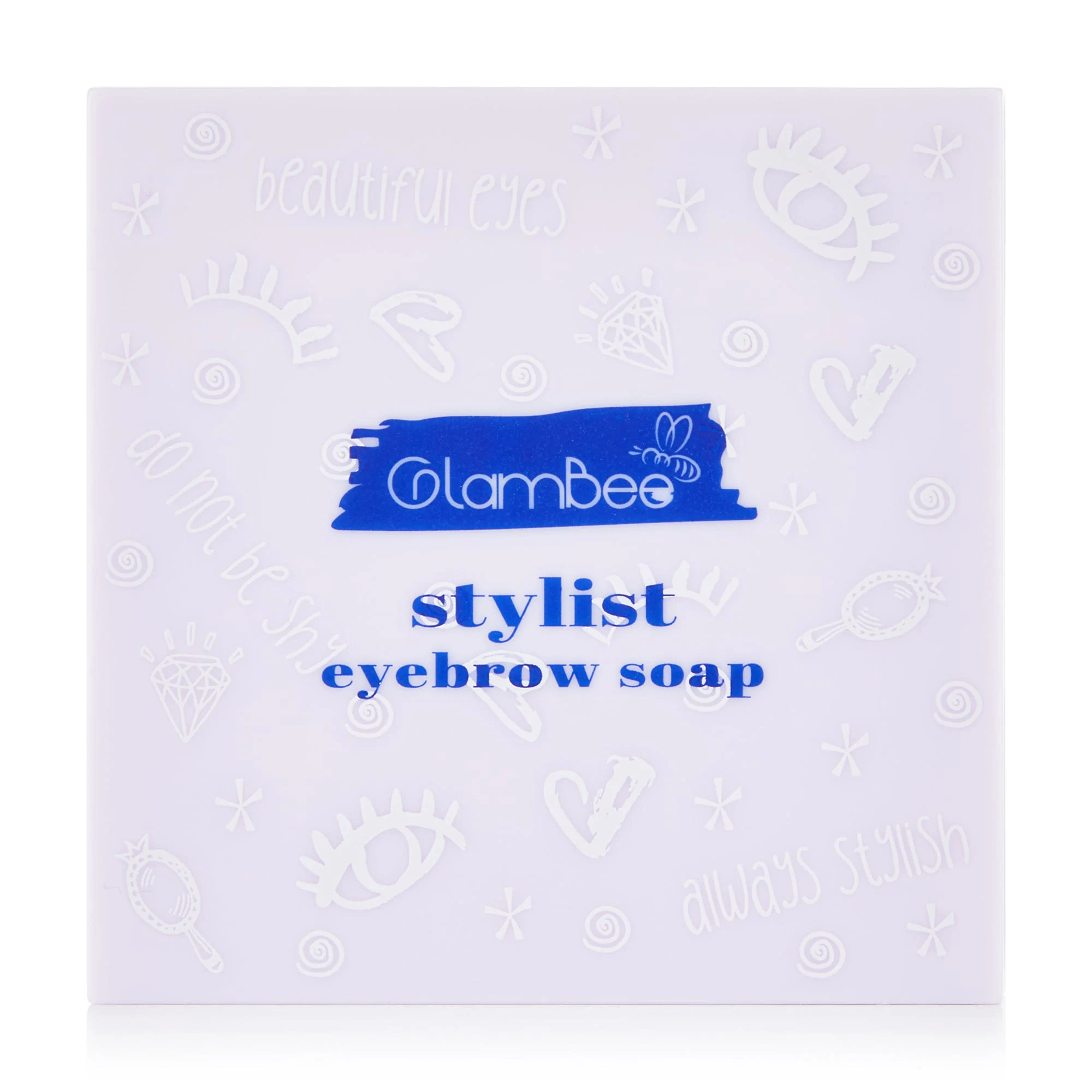 Юля Мило для брів GlamBee Eyebrow Soap Stylist, 12 г photo