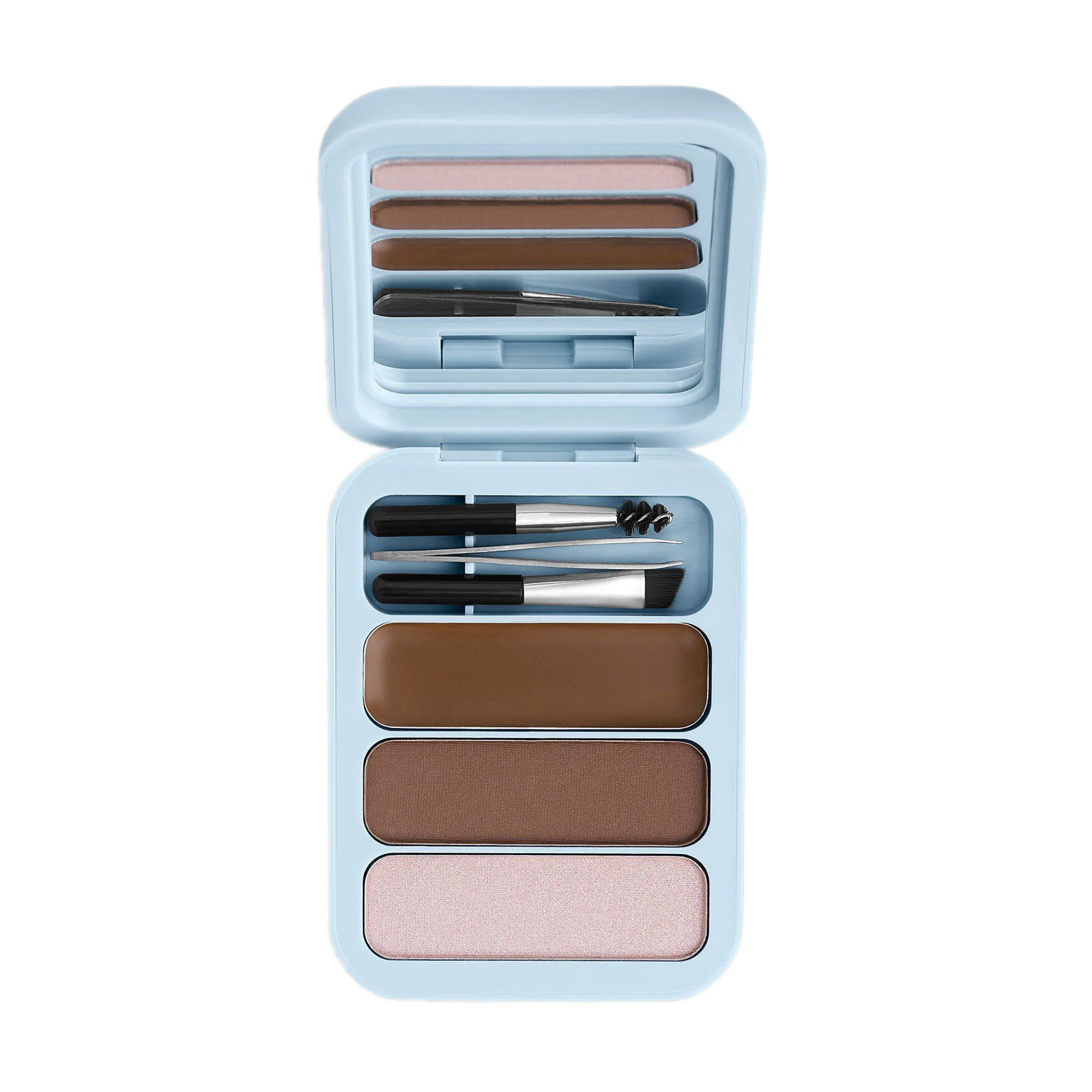 Анна Л. Палетка для макіяжу брів Makeup Obsession Brow Goals, Light to Medium Brown, 4.2 г photo