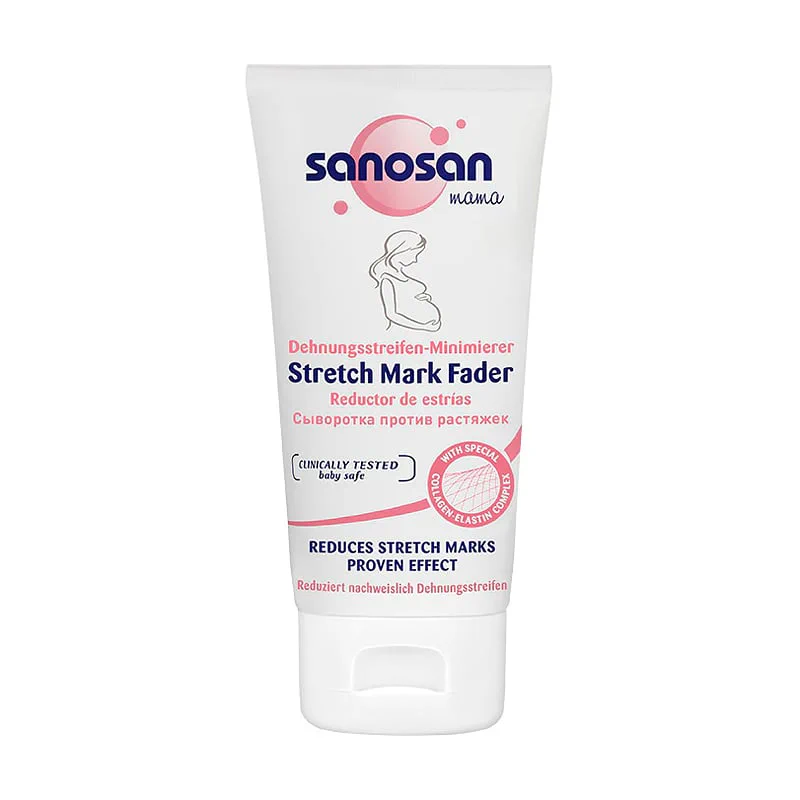 Марина Сироватка Sanosan Mama Stretch Mark Fader від розтяжок та для підтягування шкіри, 75 мл photo