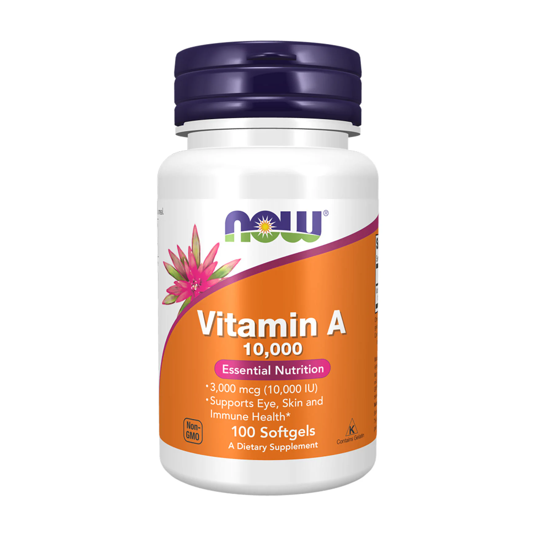 Володимир Витамин А NOW foods Vitamin A 10000 MO, в гелевых капсулах photo