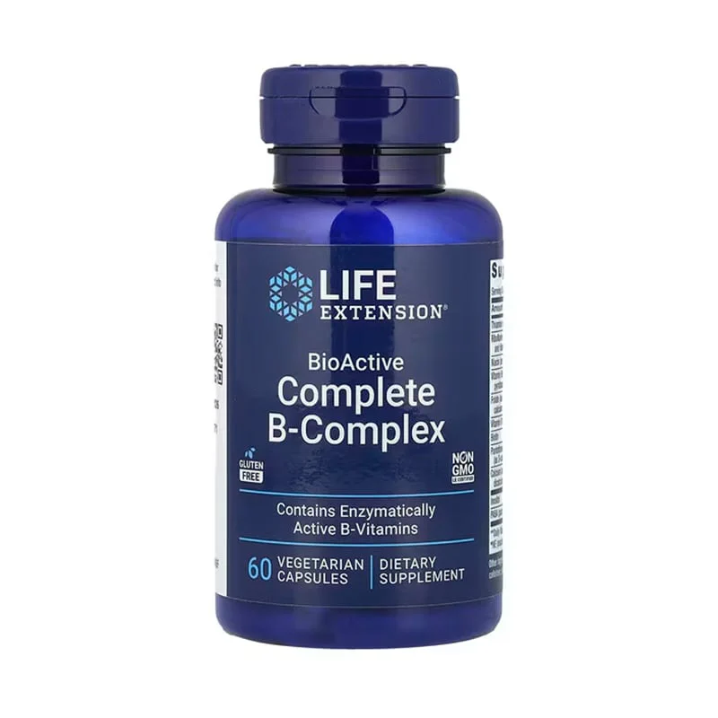 Юлія С. Комплекс вітамінів групи B Life Extension BioActive Complete B-Complex, 60 капсул photo