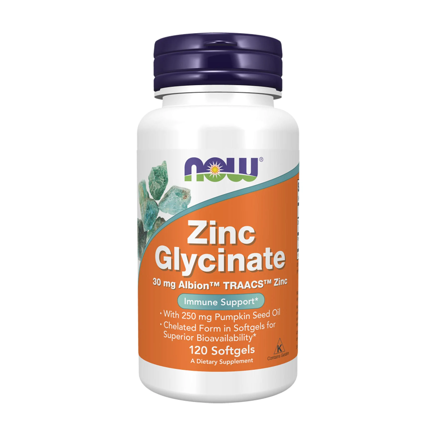 оксана ш. Глицинат цинка NOW Foods Zinc Glycinate, 120 капсул photo