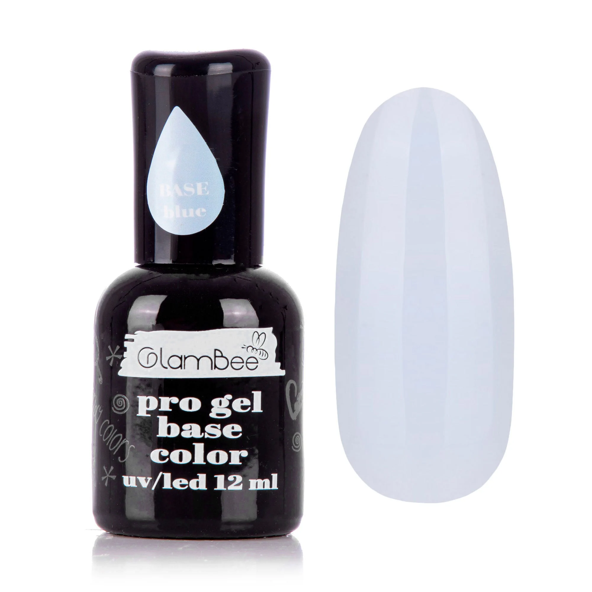 Ліза Базовое покрытие для гель-лака GlamBee ProGel Base Color, 12 мл photo