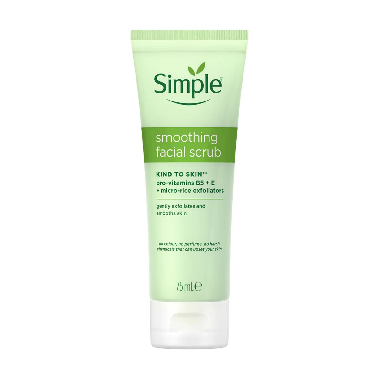 Анна Вирівнювальний скраб для обличчя Simple Kind to Skin Smoothing Facial Scrub, 75 мл photo