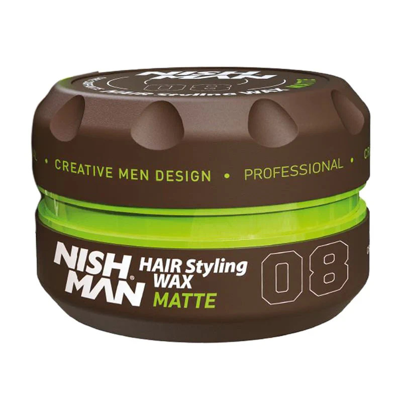 Андрій Чоловічий віск для укладання волосся Nishman Hair Styling Wax 08 Matte, 150 мл photo