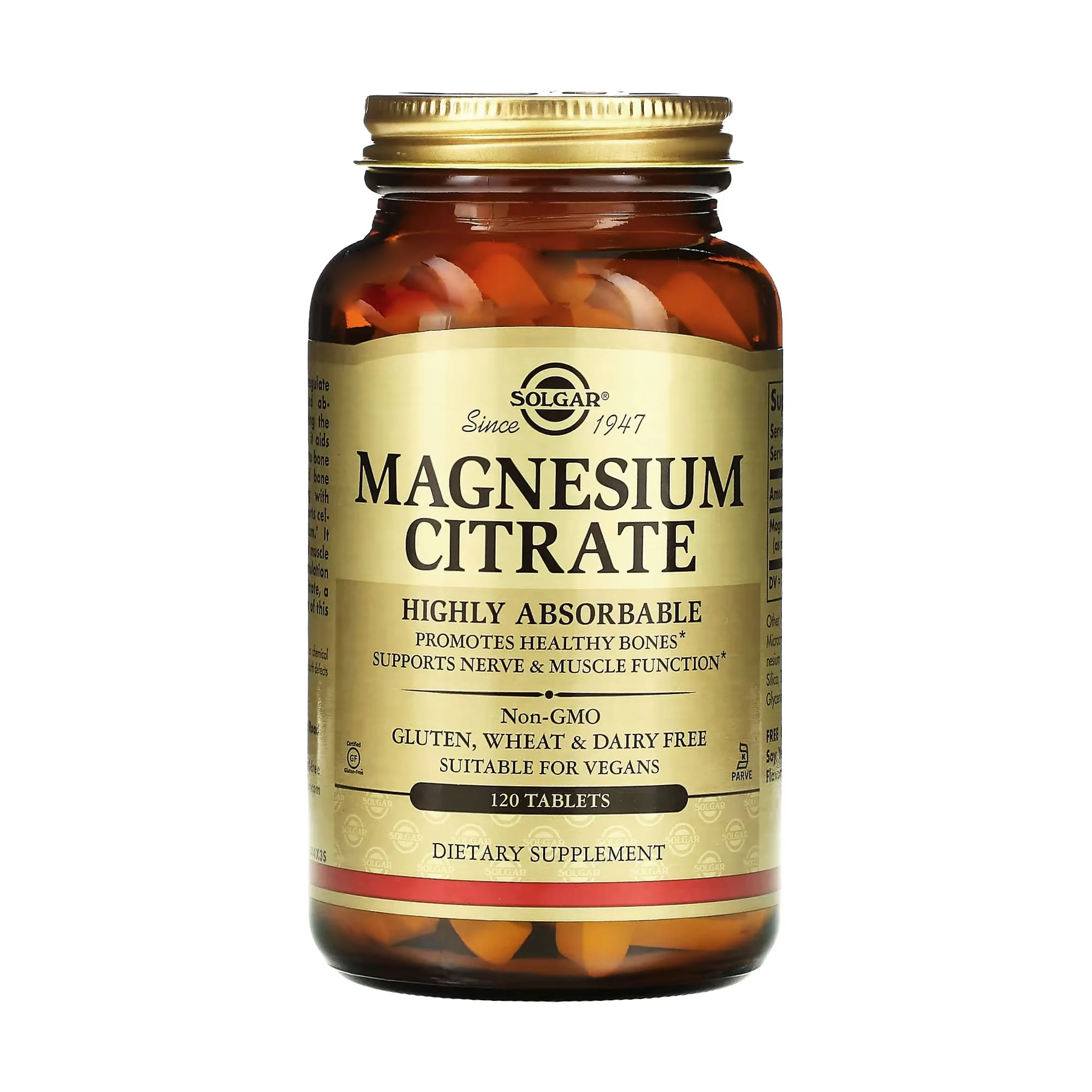 Оксана Цитрат магния Solgar Magnesium Citrate, 120 таблеток photo
