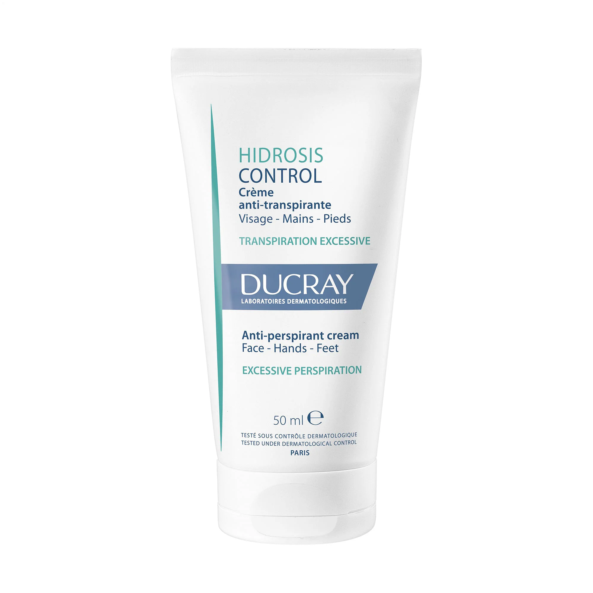 Оксана К. Крем-антиперспирант для лица, рук и ног Ducray Hidrosis Control Antiperspirant Cream, 50 мл photo