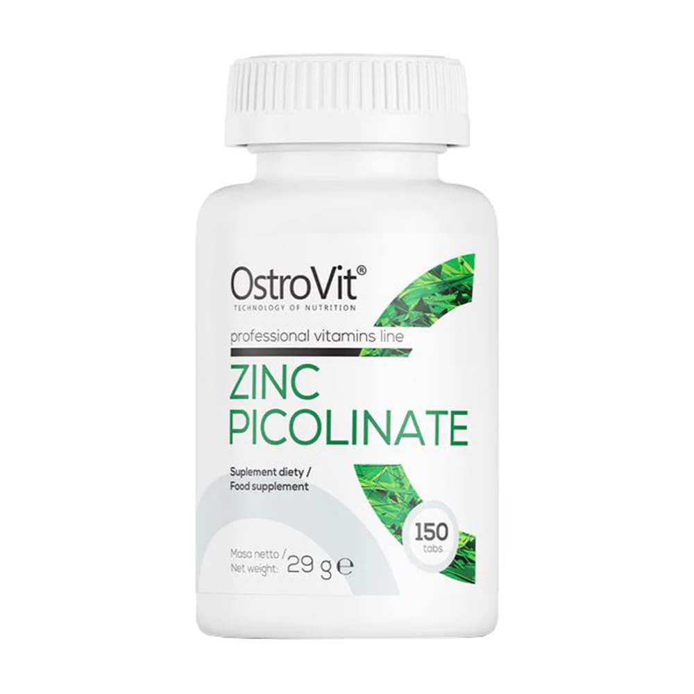 Наталі Пиколинат цинка OstroVit Zinc Picolinate, 150 таблеток photo