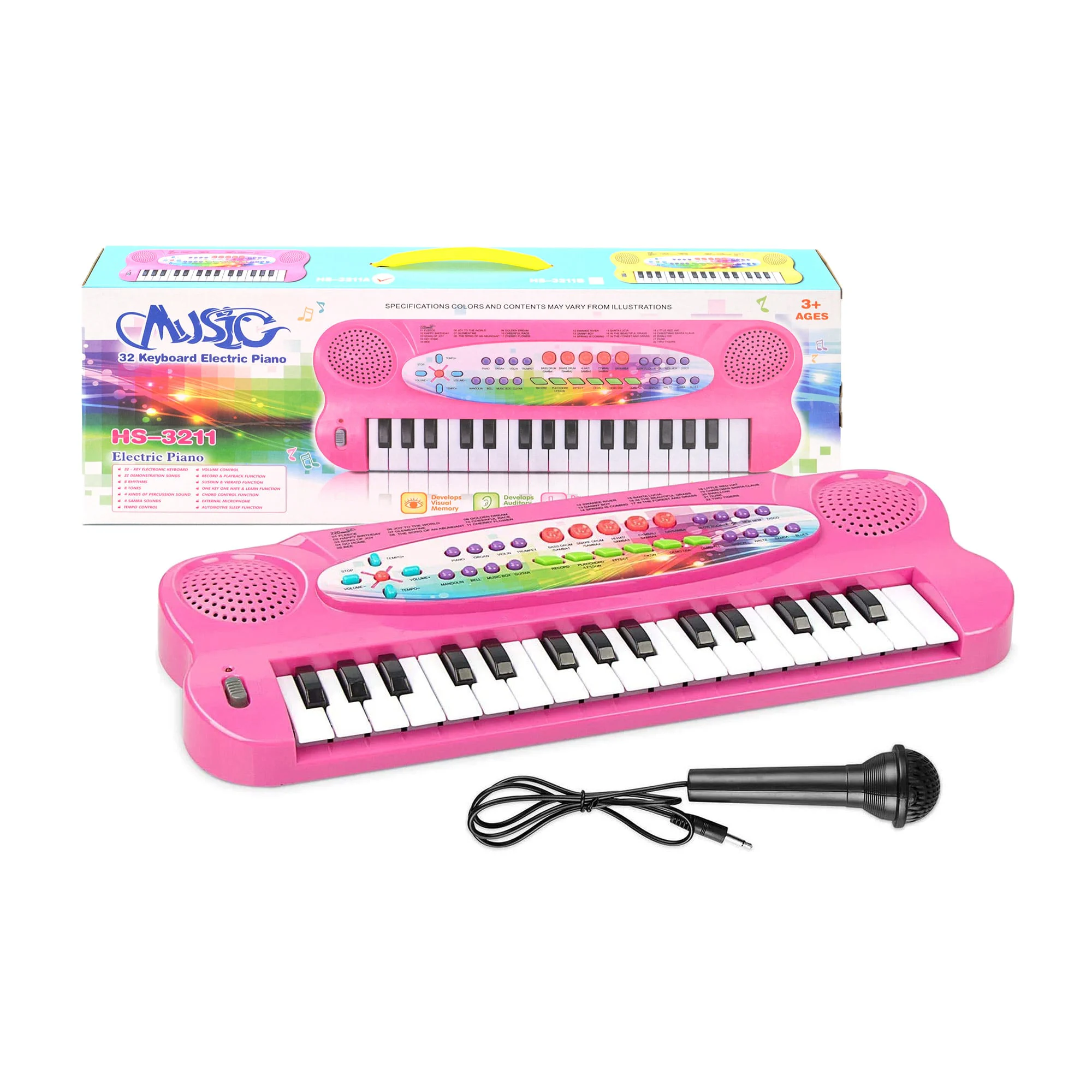 Юлия Дитяче піаніно YG Toys Music із мікрофоном, від 3 років (HS3211AB) photo