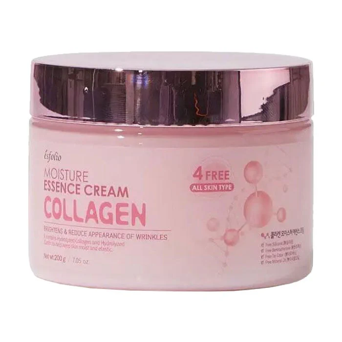 Світлана Увлажняющий крем для лица Esfolio Moisture Essence Cream Collagen для всех типов кожи, с коллагеном, 200 г photo