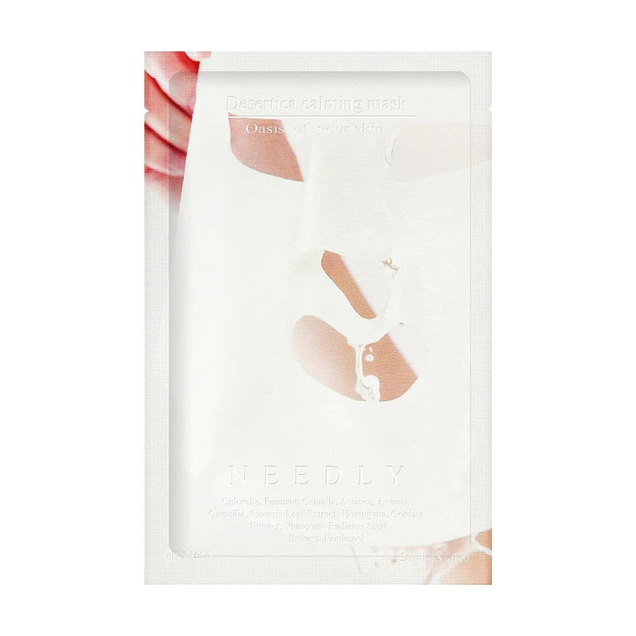 Альона Тканевая успокаивающая маска для лица Needly Desertica Calming Mask, 26 мл photo