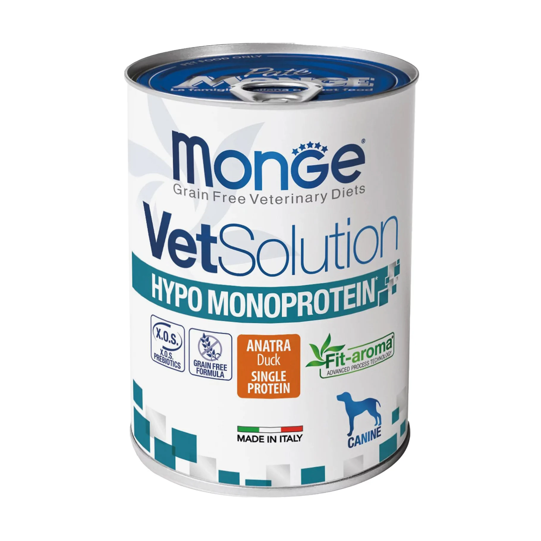 Наталія Н. Влажный корм для собак Monge VetSolution Hypo Monoprotein со вкусом утки, 400 г photo