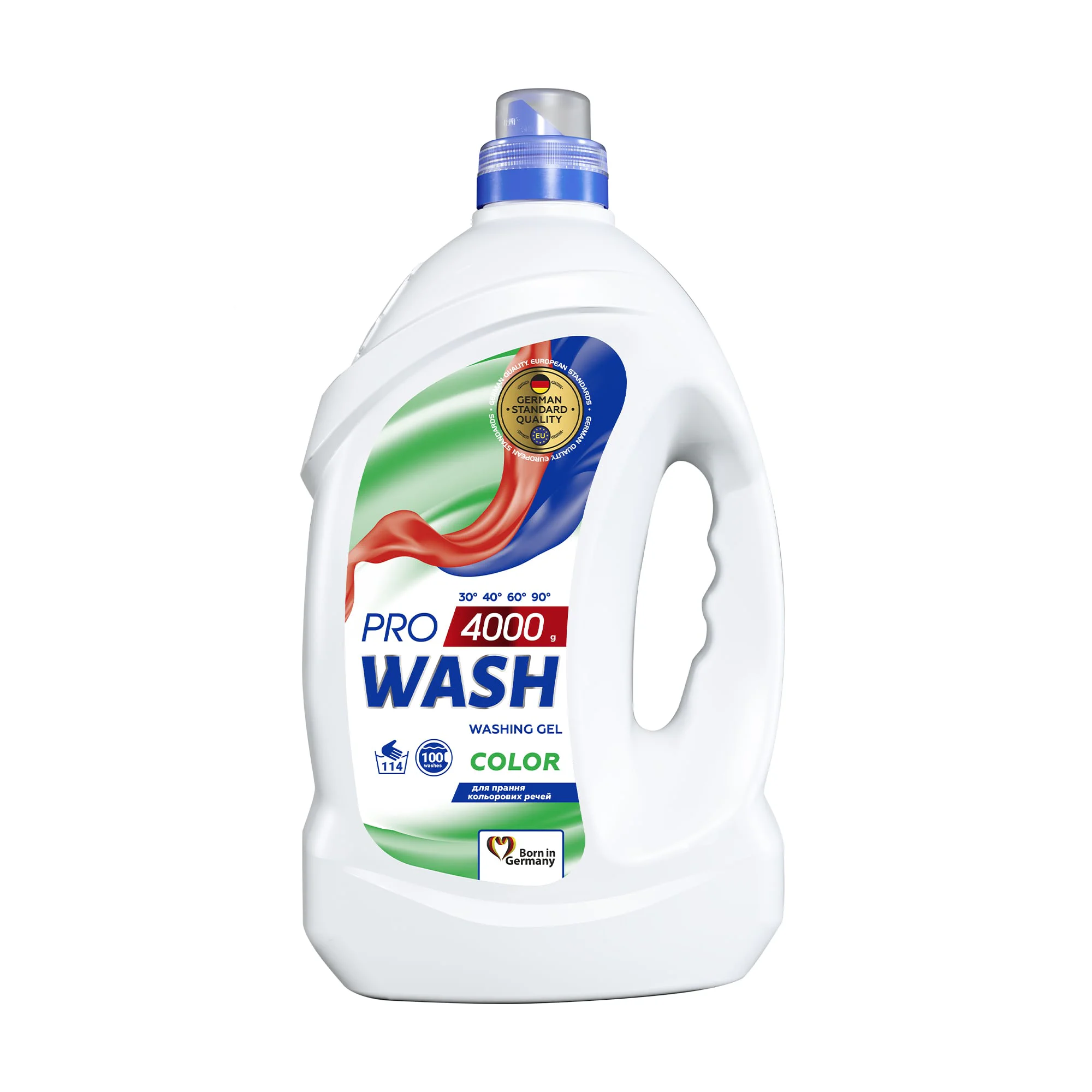 Катерина Гель для стирки Pro Wash Color для цветных вещей, 114 стирок, 4 кг photo