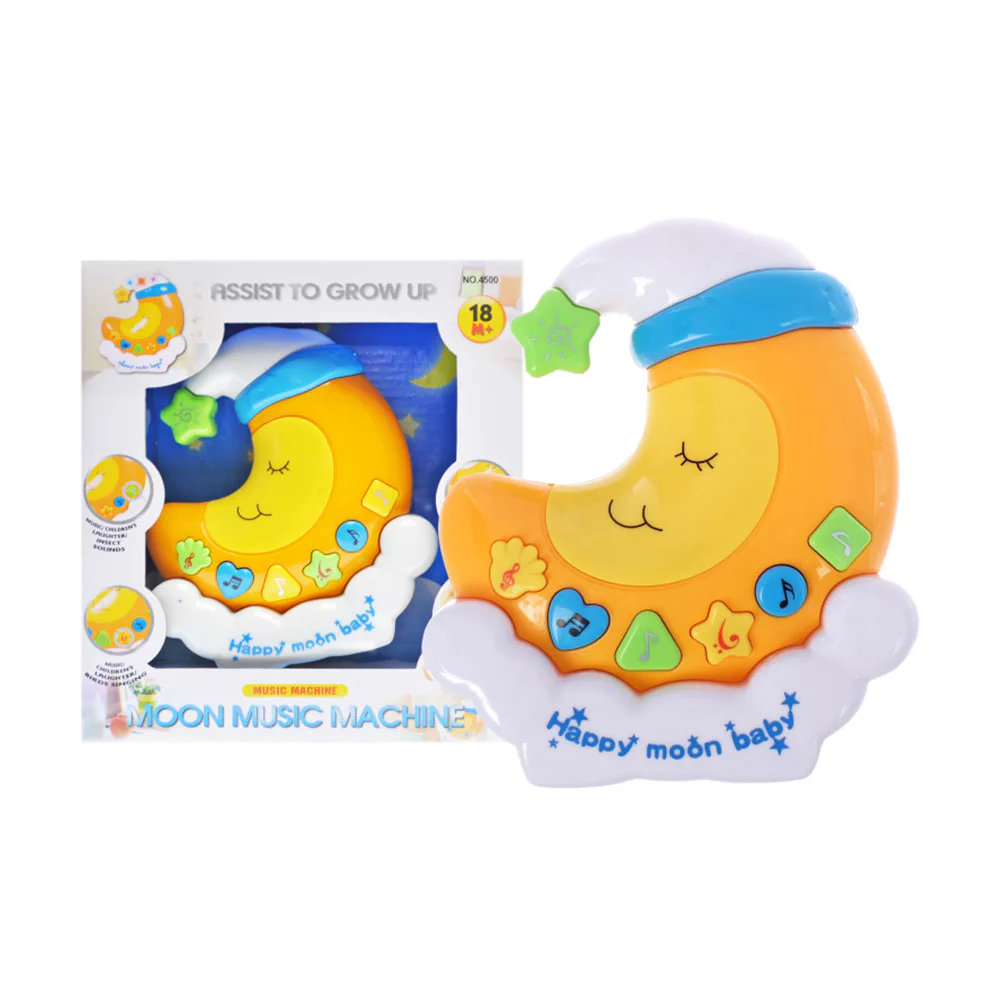 Олена Ж. Нічник YG Toys Місяць, зі світлом, в коробці, від 1.5 року, 22.5*6*20.5 см (4500) photo