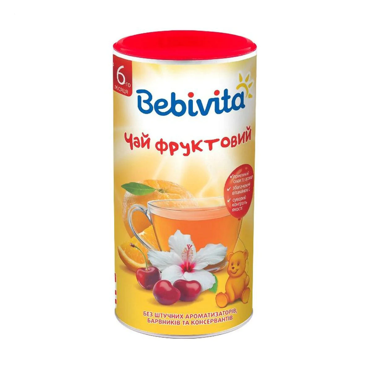 Ирина Ч. Детский чай Bebivita Фруктовый, от 6 месяцев, 200 г photo