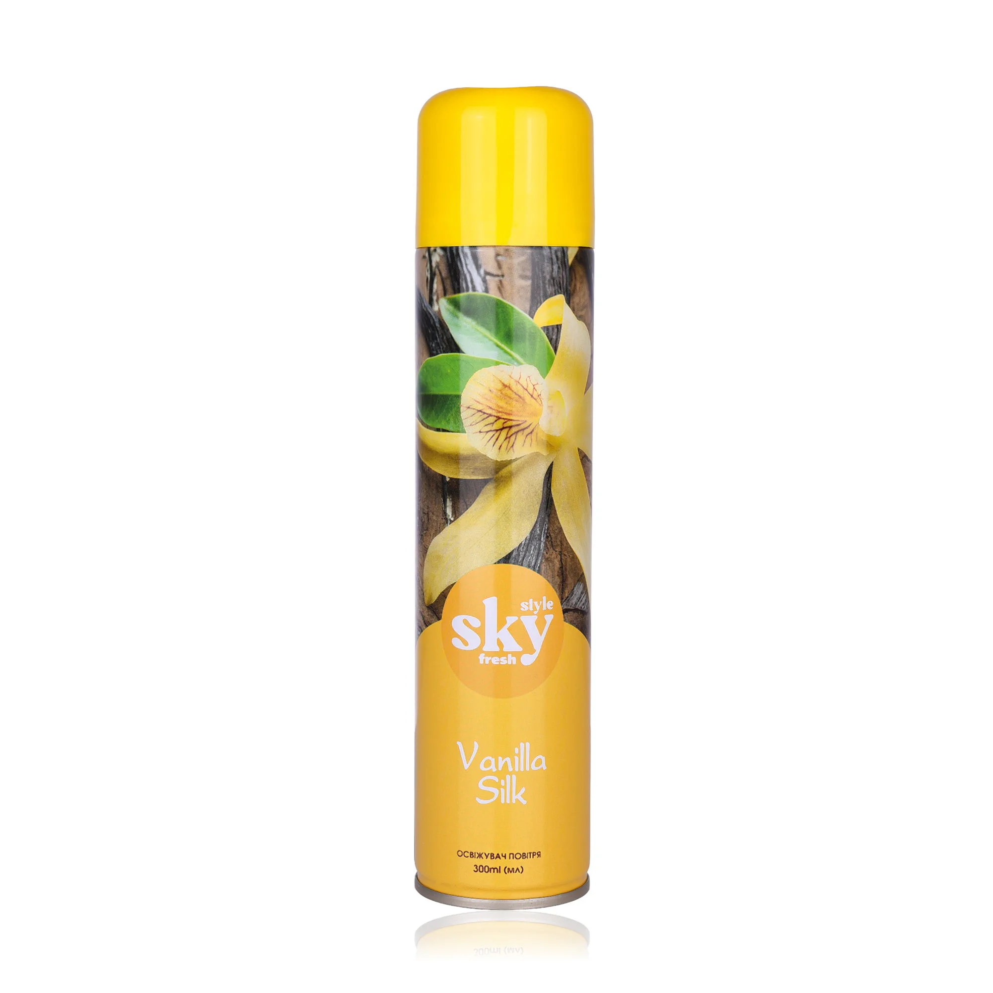 Олена Освежитель воздуха Sky Style Vanilla Silk аэрозоль, 300 мл photo