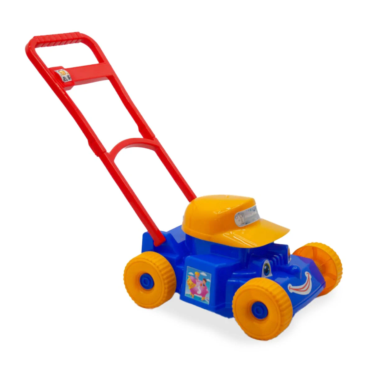 Тетяна Игрушка-каталка Maximus Газонокосилка-кепка, от 3 лет, 32*27*23 см (5137) Цвет случайный при наличии photo