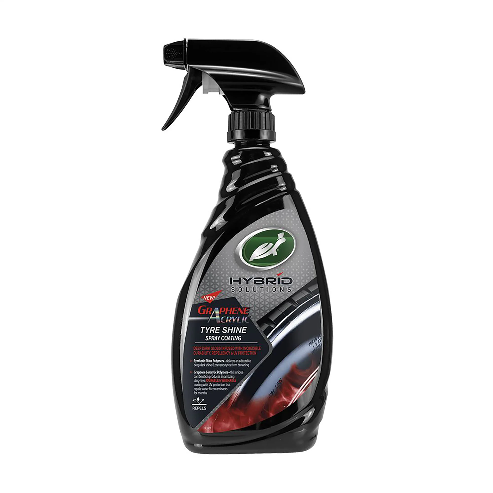 Руслан Поліроль для чорніння шин Turtle Wax Graphene Acrylic Tyre Shine з графеном, 680 мл photo