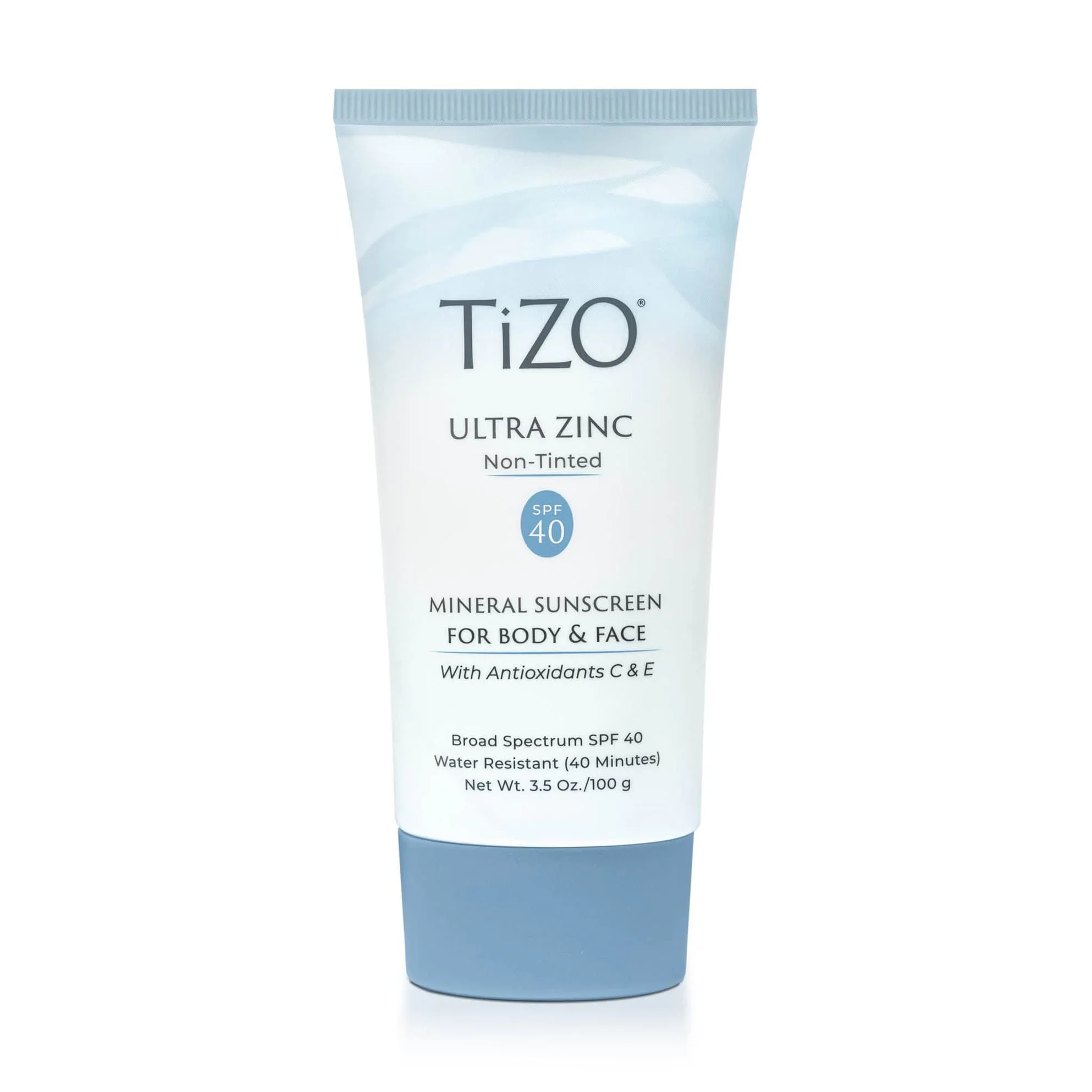Діана К. Минеральный солнцезащитный крем для лица и тела TiZO Ultra Zinc Body & Face Non-Tinted SPF 40 без оттенка photo