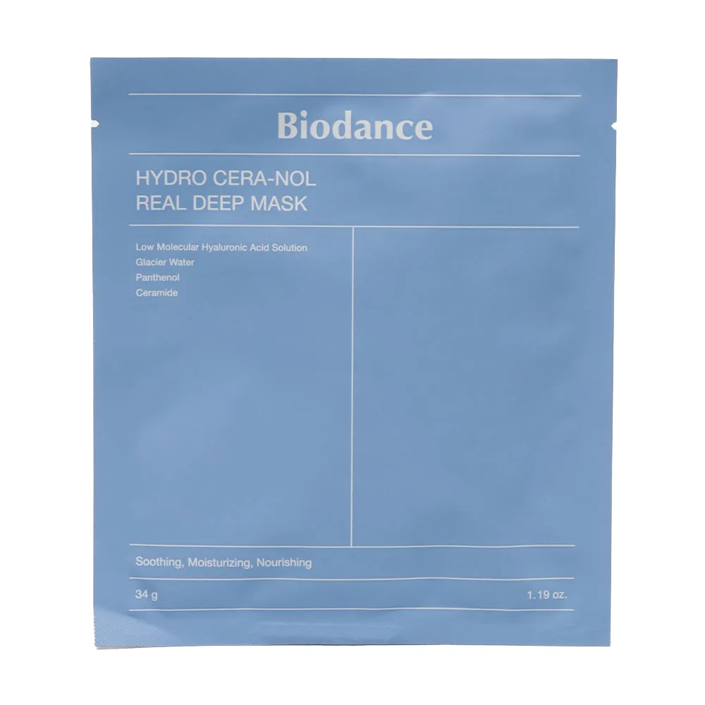Ольга Гідрогелева маска для обличчя Biodance Hydro Cera-Nol Real Deep Sheet Mask з церамідами та пантенолом photo