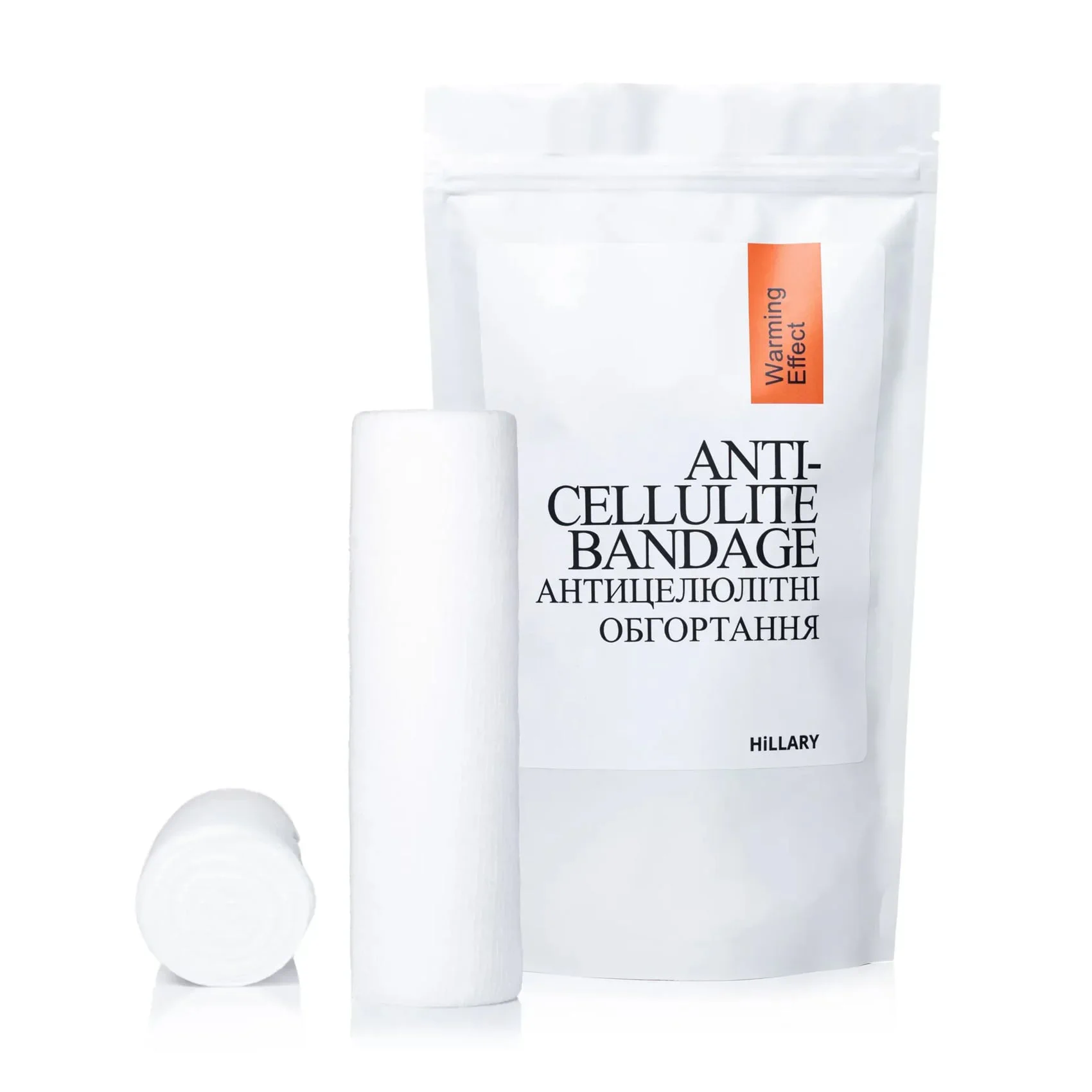 Лідія Антицелюлітні обгортання Hillary Anti-Cellulite Bandage Warming Effect із зігрівальним ефектом, 2 шт photo