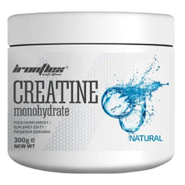 Креатин моногідрат IronFlex Creatine Monohydrate 300 g /120 servings/ Natural flavour (1220053)