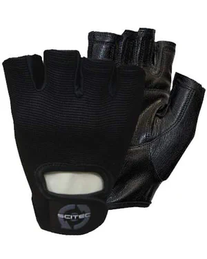 Рукавички для фітнесу Scitec Nutrition Basic, Black - S (1328341)