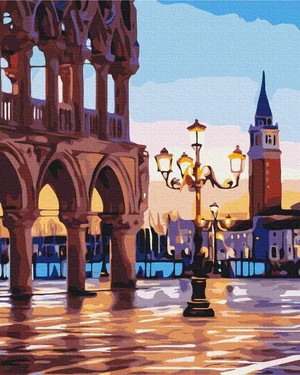 Картина за номерами Brushme 48x60см "Вечірня площа Венеції" BS32268L (1452553)