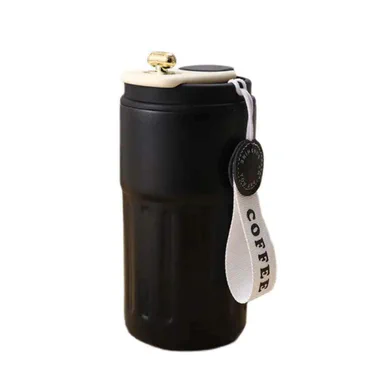 Термочашка Coffee з датчиком температури 500 мл чорна HP-14-10B (1459953)