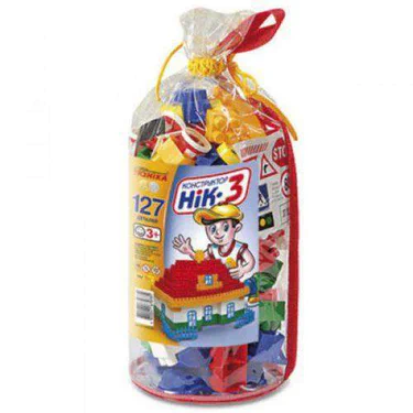 Конструктор детский "НИК-3", 127 дет Unika (50070) (1509853)