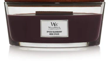 Ароматическая свеча в стекле Woodwick Ellipse Spiced Blackberry 453 г (76078E) (1522017)