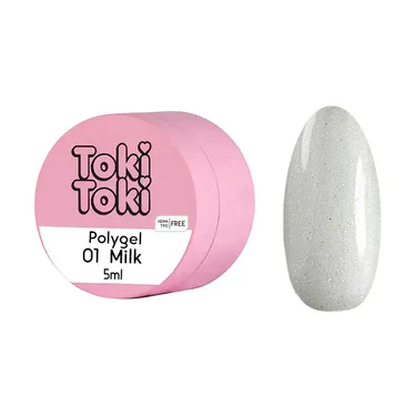 Полігель для моделювання нігтів Toki Toki Polygel, 5 мл